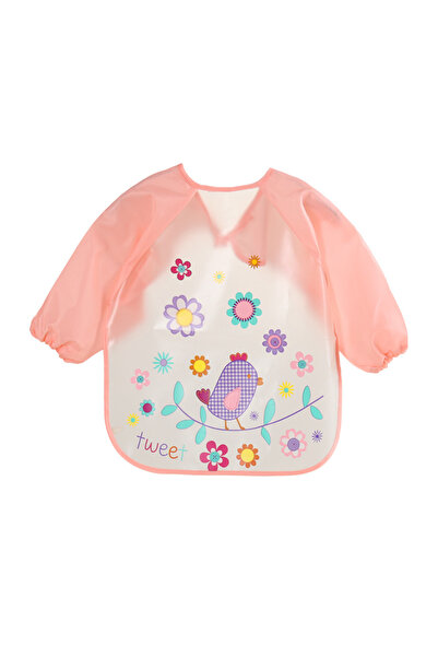 Choice7 0-3year style 2 Waterproof EVA Full Sleeve Baby Bibs Children Apron L...