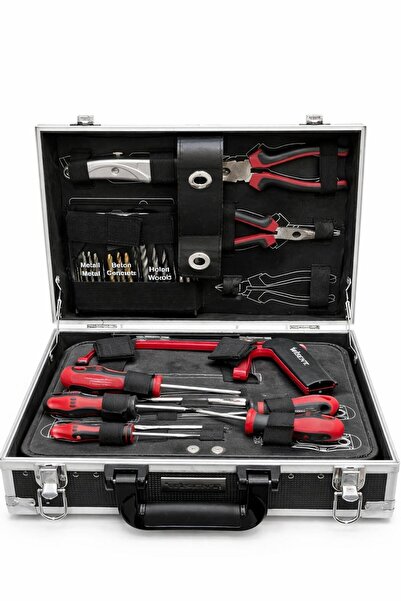 Alpha Profesyonel El Alet Seti Çok Amaçlı Takım Çantası Tornavida Pense Seti ...