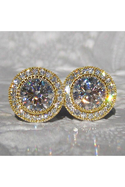 Choice1 E3620 Huitan Dainty Small Round CZ Stud Earrings for Women Simple and...