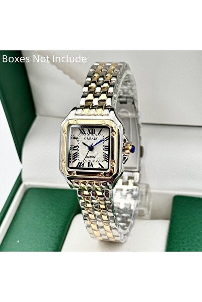 Choice4 5 ساعات نسائية جديدة خفيفة الوزن من ماركات فاخرة، ساعات عمل ذهبية الل...