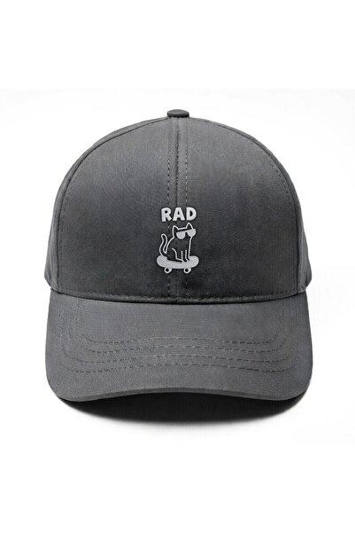 T-FUNNY Cool Rad Cat Embroidered Hat