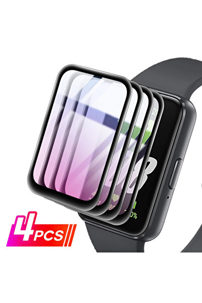 Choice1 واقي شاشة سامسونج فيت 3 (4 قطع) - فيلم مضاد للخدش - تغطية كاملة فائقة