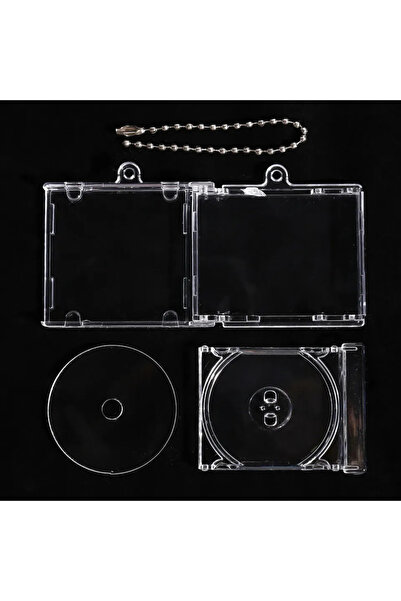 Choice8 30pcs Style01 1/30pcs Personalized Mini CD Keychain Blank Album Plast...