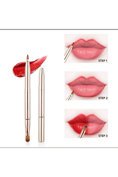 Choice Gold 1pcs Lip Brush Telesco Lip Brush Double Head Concealer Makeup Bru...
