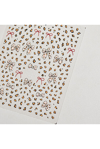 Choice21 مطبوع بنقشة الفهد لفصلي الخريف والشتاء، ملصق ثلاثي الأبعاد رقيق ومتي...