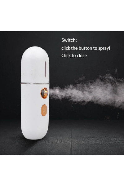 Choice جهاز ترطيب صغير محمول C581-أبيض، جهاز ترطيب نانو للوجه، بخاخ تجميل، جه...