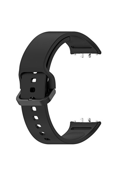 Choice10 سوار أسود لساعة Fit 3 SM-R390، سوار رياضي متين من السيليكون، لون مفر...