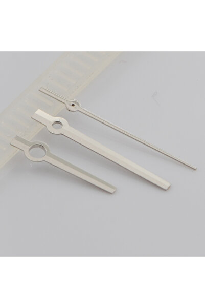 Choice1 عقارب فضية مصقولة 8*12*12.5 مم، مؤشرات NH35 NH34، عقارب ساعة بنمط عصو...