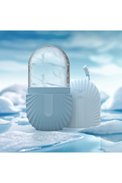 Choice5 Blue Reusable Ice Face Roller Beauty Tools Ice Facial Rollers Mold Fa...