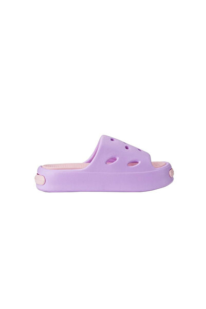 Patrick By Styli Girls Purple Flatform Slides