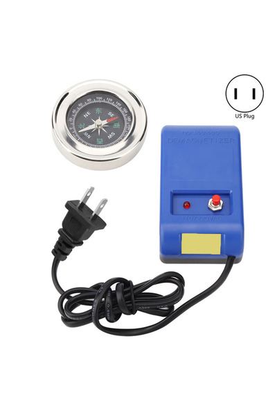 Choice US Plug Electrical Demagnetizer Tools Compass Set for Watch Repair Deg...