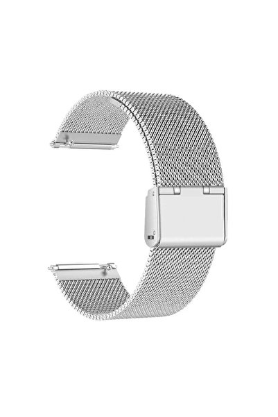 Choice36 سوار ساعة شاومي S4 سبورت KK-Silver مقاس 18 مم، متوافق مع ساعة S4 مقا...