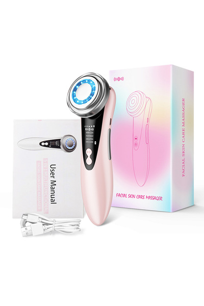 Choice Pink Multifunction Facial Massager 4 in 1 RF EMS Facial Radio Frequenc...