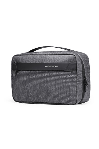 Choice1 Tech Grey Travel Toiletry Bag Men's Business Trip Gods Dry Wet Separa...