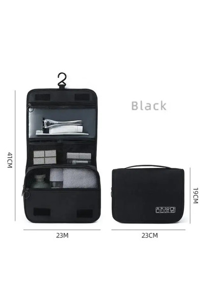 choice2 حقيبة تخزين محمولة للرجال من قماش أكسفورد باللون الأسود، حقيبة تنظيم ...