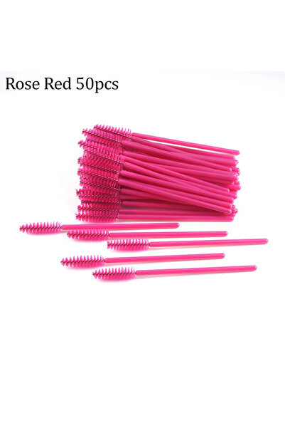 Choice1 04 50 قطعة فرشاة رموش قابلة لإعادة الاستخدام، عصي ماسكارا، بكرات لوضع...