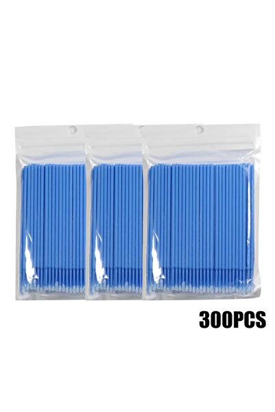 Choice1 300pcs Blue 300/2000pcs Cotton Swabs MicroBrush Eyelash Extension Bru...
