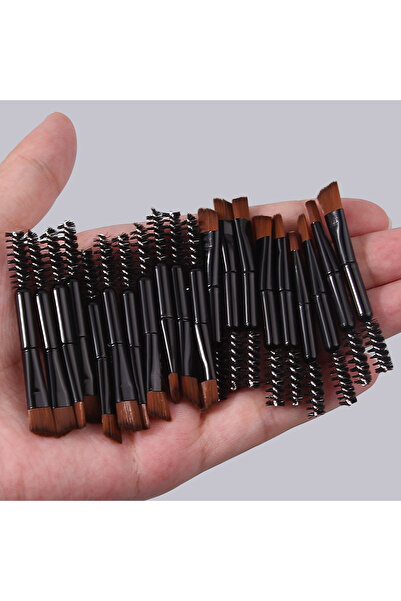 Choice Wool Fiber 20PCS multi-functional mini eye makeup brush, double-head e...