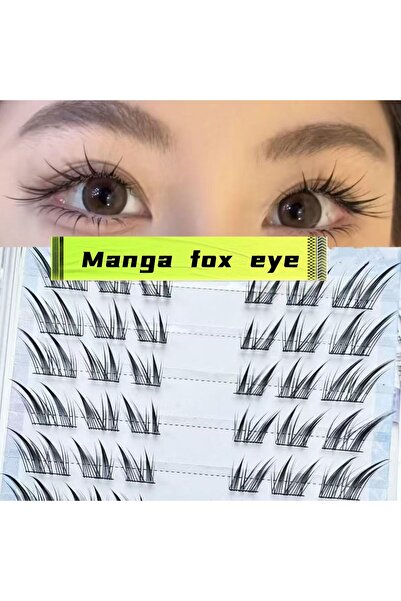 Choice3 مجموعة رموش صناعية من نوع MIX Style-4 MIAOJIE Skew Flying Fox، وصلات ...