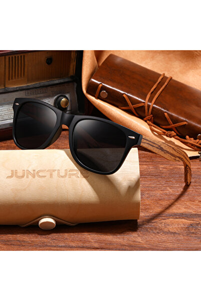 choice2 KP1551-C1 Fashion Bamboo Wood Vintage Square Sunglasses Man Lady Luxu...