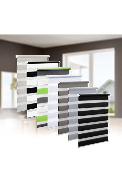 OEM Interior roller blind, without drilling, 60cm x 150cm (fabric width 56 cm...