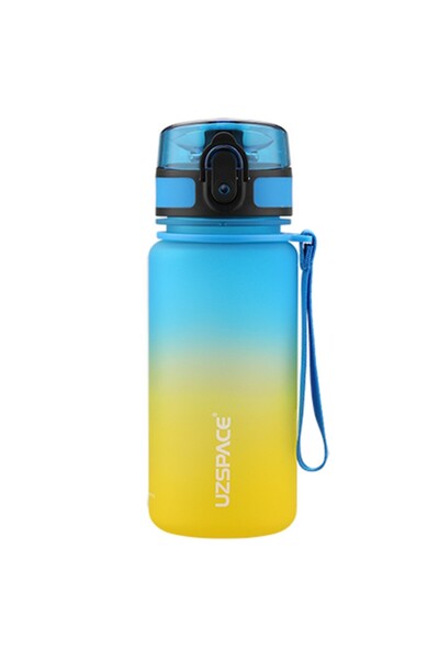 Uzspace Sticla Colorful Frosted 350ml 3034d - Blue-Yellow