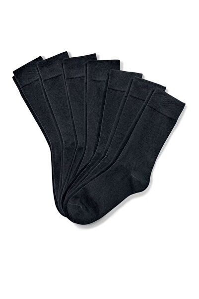 Tchibo Men 7 Pairs Plain Ankle Socks, Navy