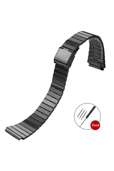 Choice1 18mm Black Vintage Watchband for CASIO F-91W/A158/A159/A168/A169/B650...