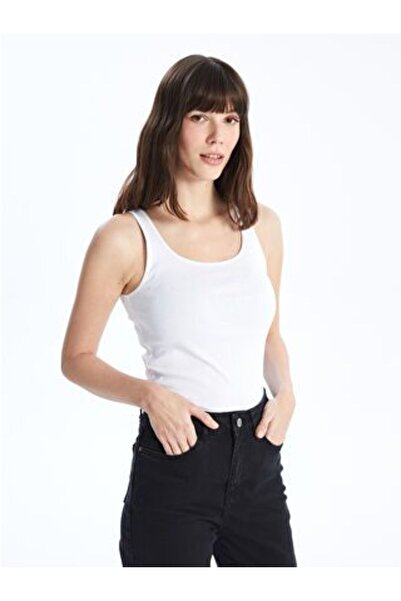LC Waikiki Women's U-Neck Plain Undershirt