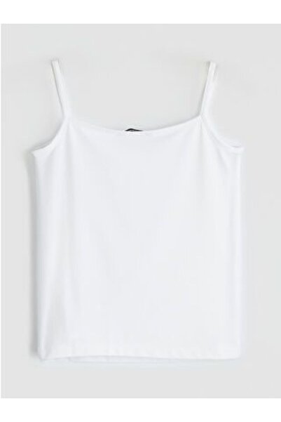 LC Waikiki Square Neck Strap Top for Women