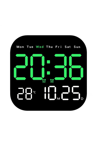 AT Performance Ceas de perete digital AT PERFORMANCE®, ceas de masă, utilizea...