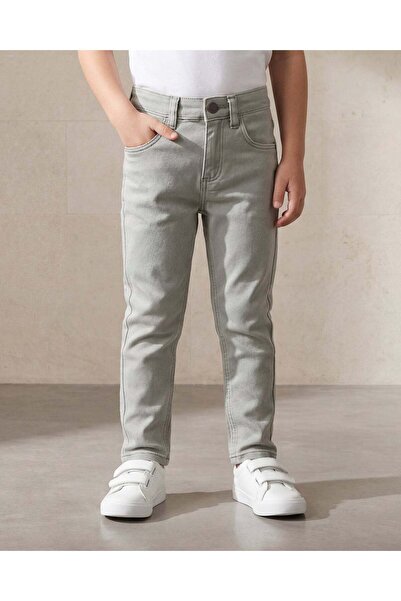 REDTAG Boys Mint 5 Pocket Color Denim