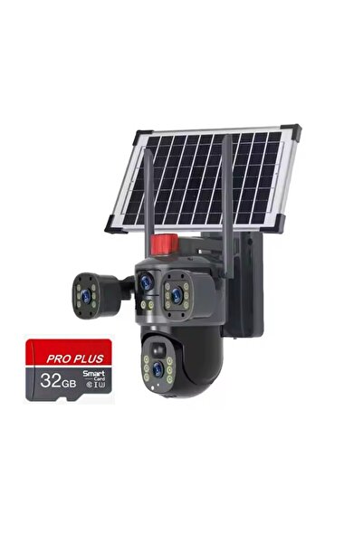 AT Performance ® Solar cu 4 camere – 4K UltraHD, detecție mișcare SIM, vedere...