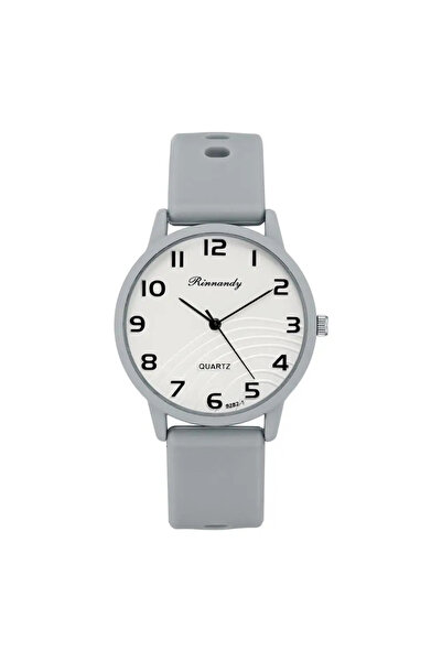 choice2 Grey Fashion Arabic Dial Women Watches Simple Silicone Band Ladies Qu...