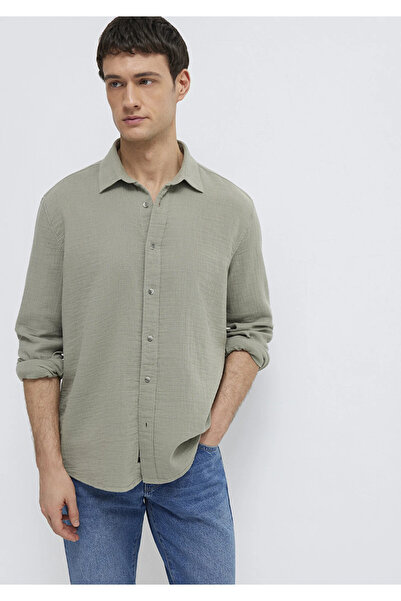 Mavi Green Shirt Regular Fit / Normal Cut 0211518-71484