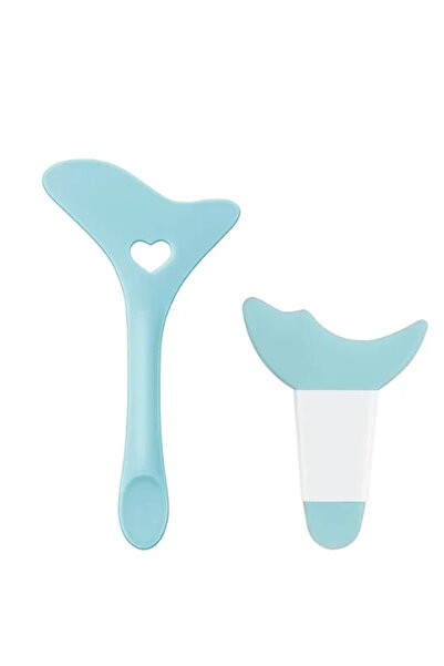 Choice1 2PCS green AY 2Pcs Set Winged Eyeliner Stencil Mascara Shield Applica...