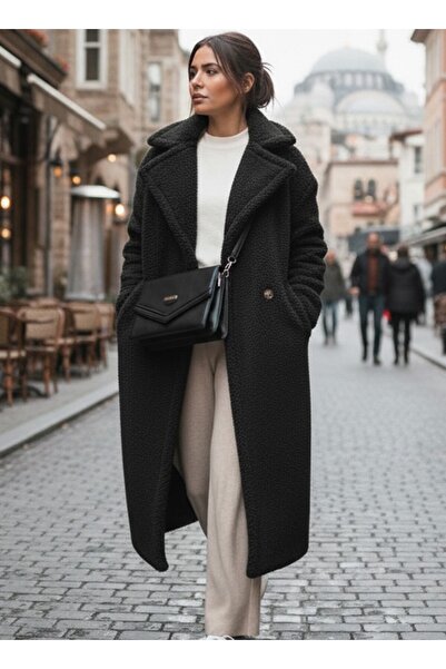 Toridas Jachetă elegantă de iarnă pentru femei cu căptușeală din pluș Welsoft