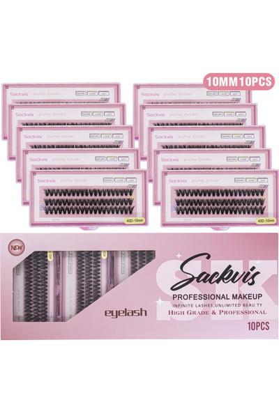 Choice1 40D 10mm 10 Boxes 10 Boxes 40D 9-14mm C Curl Wholesale Individual Las...