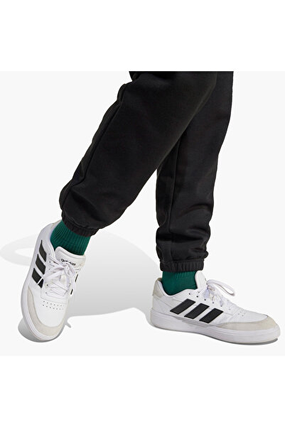 adidas Logo Print Joggers With Drawstring Closure