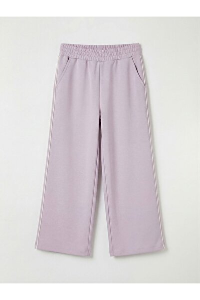 LC Waikiki Wide Leg Girls' Soft Touch Sweatpants