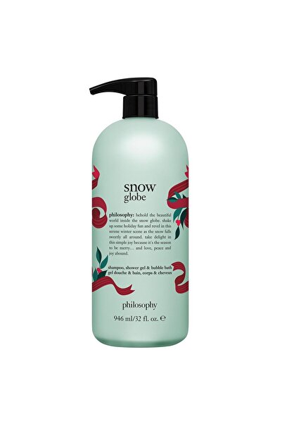 Philosophy Glob de zăpadă, Gel de duș și șampon 2 în 1, 1920 ml