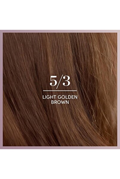 Wella Koleston Deluxe - 0% Ammonia, 100% Grey Coverage, 5/3 Light Golden Brown