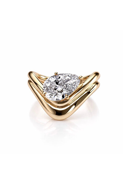 neslyaccessories Lumina Flow-Işıltı Series Adjustable Ring