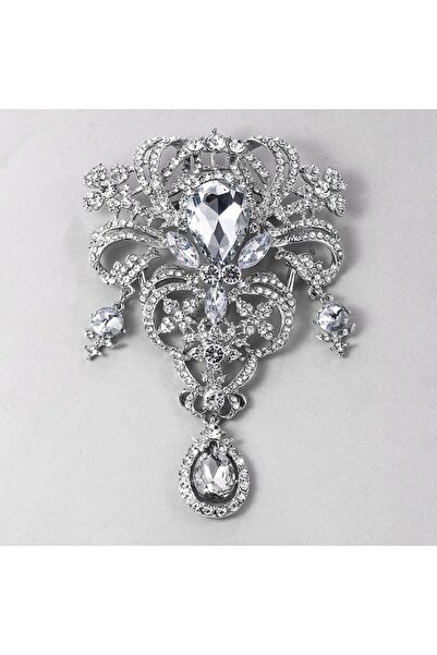 Choice4 تاج فضي أوروبي وأمريكي إبداعي، عالي الجودة مرصع بأحجار الراين على شكل...