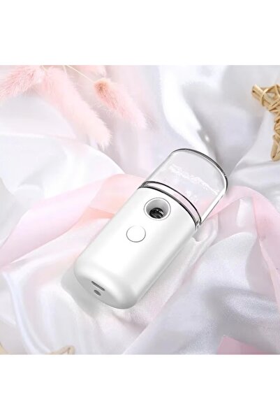 Choice1 White 30ml Mini Humidifier Portable Rechargeable Small Wireless Nano ...