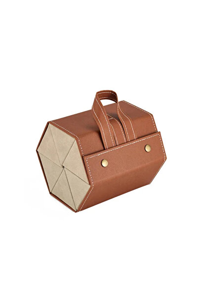 choice2 6 Slot-brown Multi-slot Portable Glasses Organizer 2/3/4/5/6 Multi-sl...