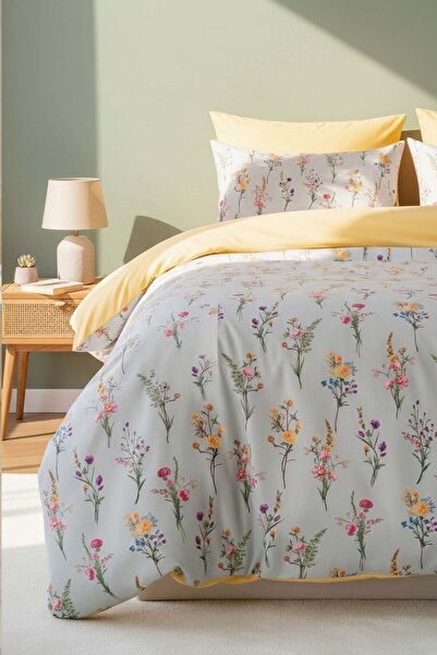 Rivaİstanbul Begonvil Tek Kişilik Nevresim Takımı Pamuklu