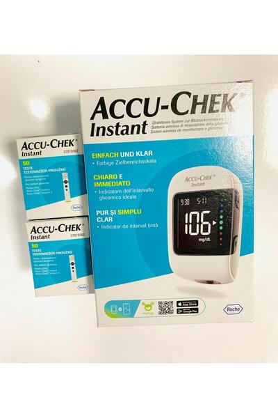 ACCU-CHEK Instant Glucometru Accu Chek Instant mg/dL Plus 110 Teste