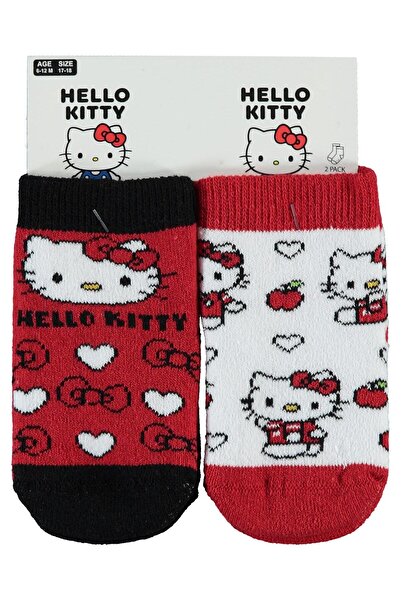 Hello Kitty Towel 0-24 Months Baby Girl Socks Set - Standard 12 Months