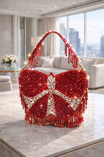 mothers dream Butterfly Pattern Crystal Luxury Bag – Diamond Edition Collection